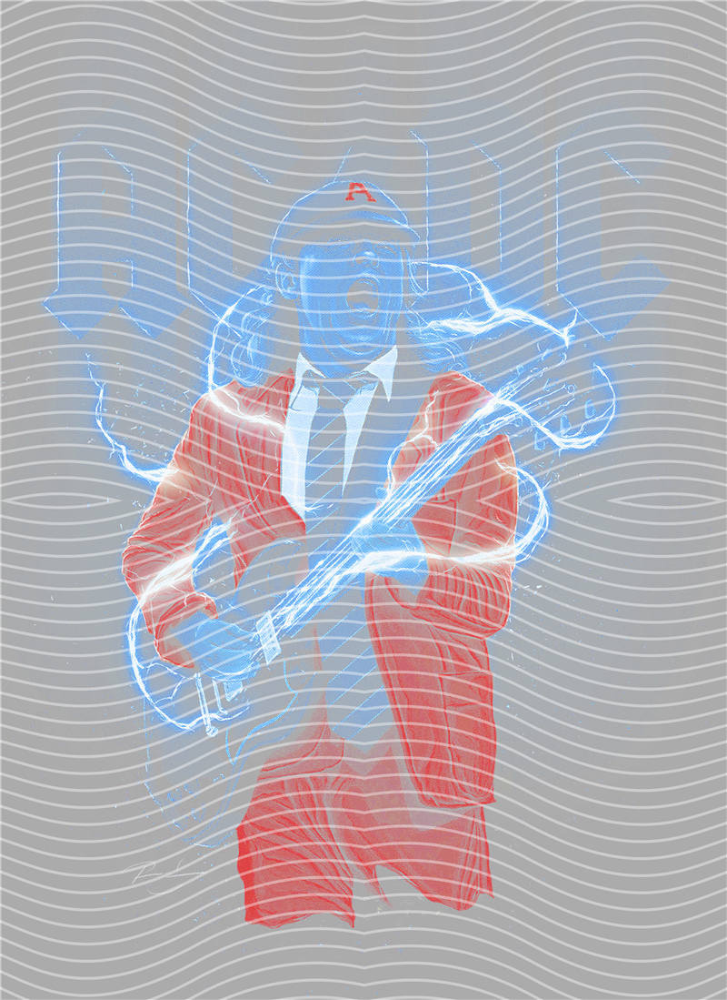 Metal band half-tone-MB 344